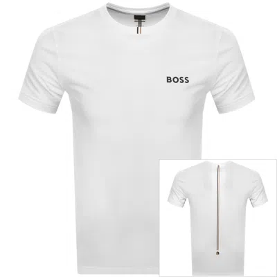 Boss Athleisure Boss Toc Spin Training T Shirt White