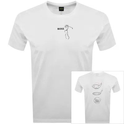 Boss Athleisure Boss Ts Goc Birdie T Shirt White