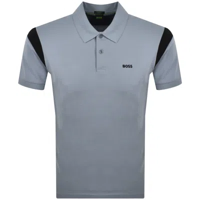 Boss Athleisure Boss Union Paddy Polo T Shirt Blue