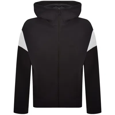 Boss Athleisure Boss Union Saggy Full Zip Hoodie Dark Blue In Navy