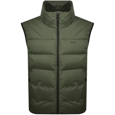 Boss Athleisure Boss Urbanex Puffer Gilet Green