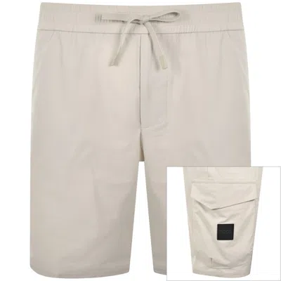 Boss Athleisure Boss Urbanex Tapered Fit Cargo Shorts Beige