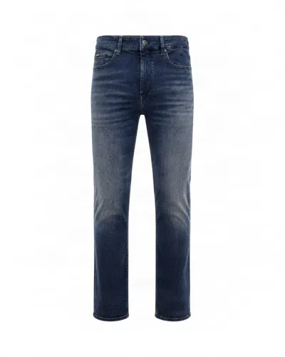 Boss Black Men's Slim-fit Jeans In Bright Blue