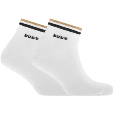 Hugo Boss Boss 2 Pack Socks White