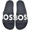 BOSS BUSINESS BOSS ARYEH SLIDERS NAVY