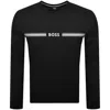 Hugo Boss Boss Authentic Sweatshirt Black In Black