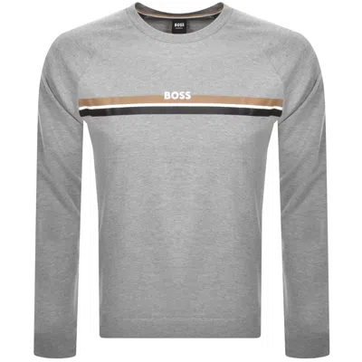 Boss Business Boss Authentic Sweatshirt Grey In Gray