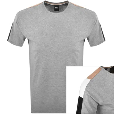 Hugo Boss Boss Balance T Shirt Grey In Gray