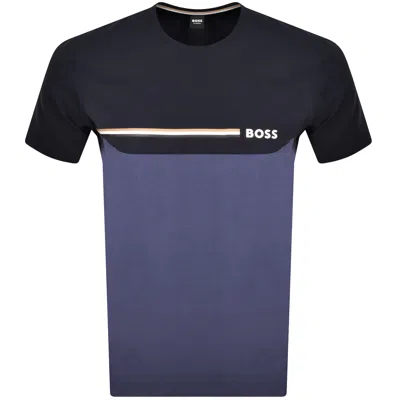 Boss Business Boss Balance T Shirt Navy In Blue
