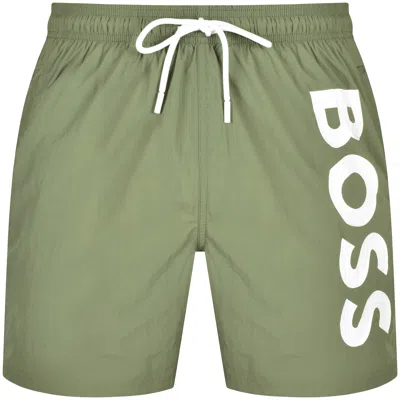 Boss Business Boss Bodywear Octopus Swim Shorts Khaki