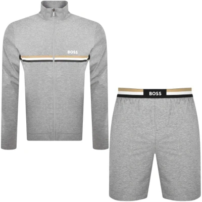Boss Business Boss Bodywear Shorts Set 1 Grey In Gray