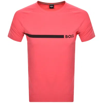 Boss Business Boss Bodywear Slim Fit T Shirt Pink