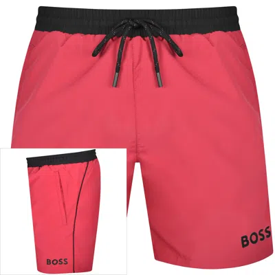 Boss Business Boss Bodywear Starfish Swim Shorts Pink