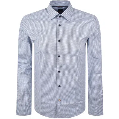 Hugo Boss Boss C Hal Kent Casual Fit Shirt Light Blue