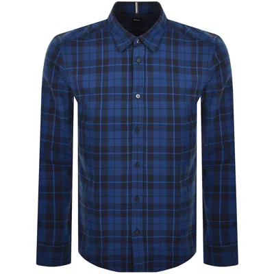 Hugo Boss Boss C Liam Long Sleeve Shirt Blue