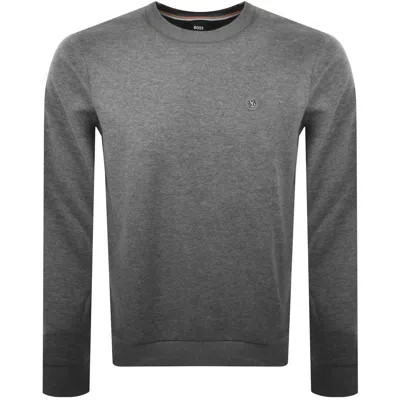 Hugo Boss Boss C Sharpe 01 Sweatshirt Grey Marl