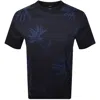 Hugo Boss Boss C Taut 13 T Shirt Navy In Navy