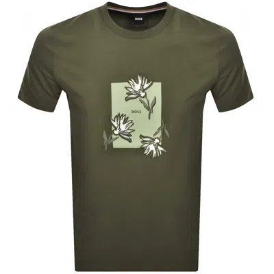 Hugo Boss Boss C Thompson 13 T Shirt Green