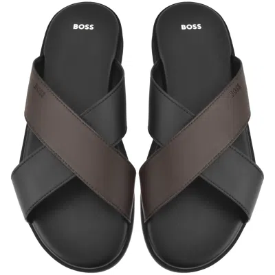 Hugo Boss Boss Darrel Sliders Black
