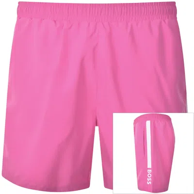 Hugo Boss Boss Dolphin Swim Shorts Pink