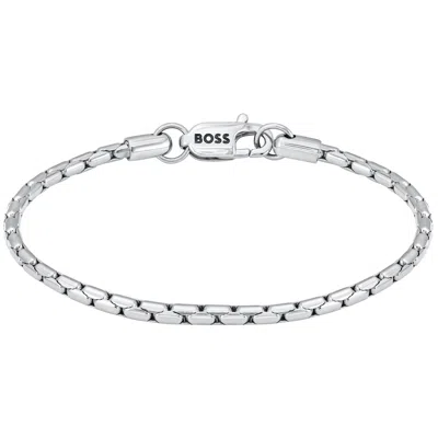 Boss Business Boss Evan Bracelet Silver In Metallic