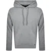 Hugo Boss Boss Lounge Cozy Hoodie Grey In Grey