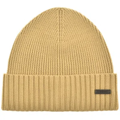 Hugo Boss Boss Fati Beanie Beige