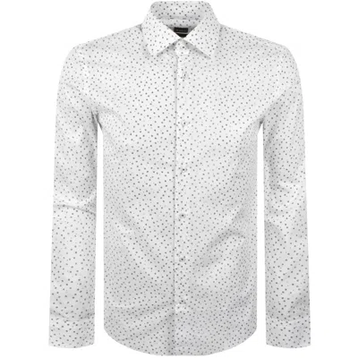 Hugo Boss Boss H Hank Kent C1 Slim Fit Shirt White