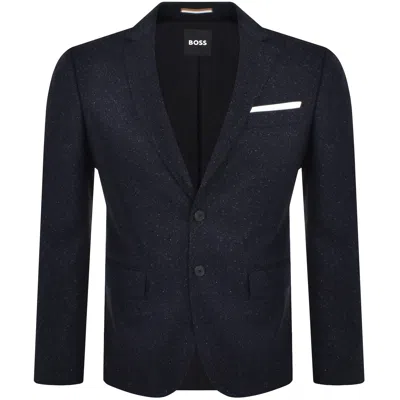 Hugo Boss Boss H Huston 224 Slim Fit Blazer Jacket Navy