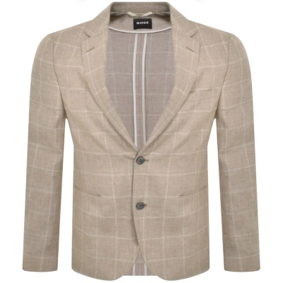 Boss Business Boss H Jack Mm C 233 Blazer Jacket Beige