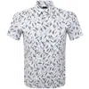 Hugo Boss Boss H Joe Kent Shirt White In White