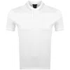 Hugo Boss Boss Phillipson Slim Fit Polo Shirt In White