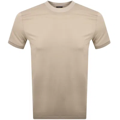 Hugo Boss Boss H Tessler 145 T Shirt Beige In Neutral
