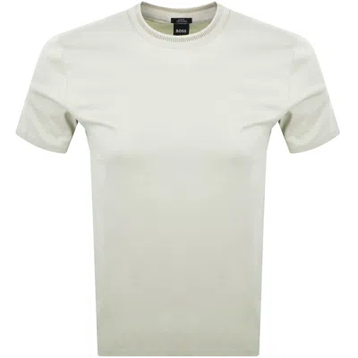 Hugo Boss Boss H Tessler 199 Jersey T Shirt Off White