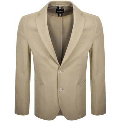 Hugo Boss Boss Hanry Blazer Jacket Beige