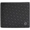 Hugo Boss Boss Icon Monogram Coin Wallet Black In Black