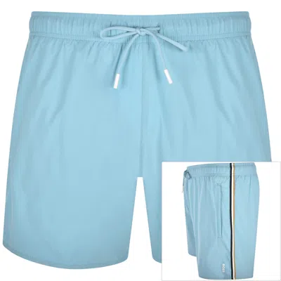 Hugo Boss Boss Iconic Swim Shorts Light Blue