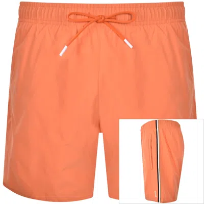 Hugo Boss Boss Iconic Swim Shorts Orange