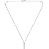 Hugo Boss Boss Kassy Stainless Steel Necklace Silver In Silver