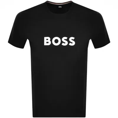 Hugo Boss Boss Logo Graphic T-shirt In Black
