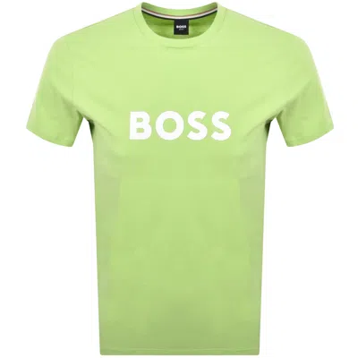 Hugo Boss Boss Chest Logo T-shirt In Green