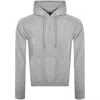 Hugo Boss Boss Lounge Cozy Hoodie Grey In Grey