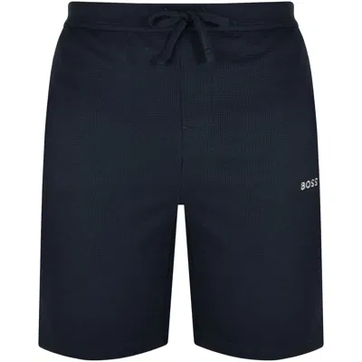 Boss Business Boss Lounge Waffle Shorts Navy