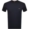 Hugo Boss Three-pack Multicolor T-shirts In Blue