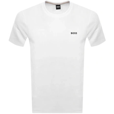 Boss Business Boss Loungewear Waffle T Shirt White