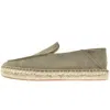 Hugo Boss Boss Madeira Slip On Shoes Open Green In Green