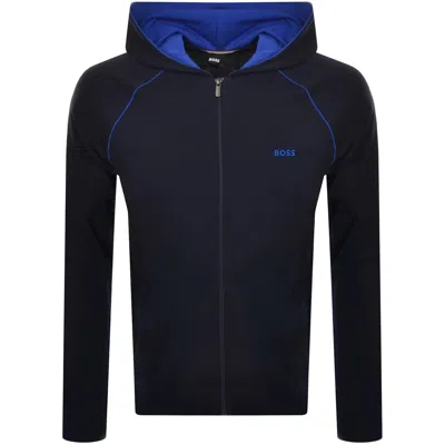 Boss Business Boss Mix And Match Full Zip Hoodie Blue