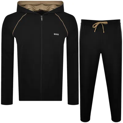 Hugo Boss Boss Mix And Match Hooded Tracksuit Black