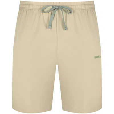 Boss Business Boss Mix And Match Jersey Shorts Beige