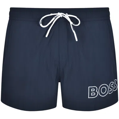 Hugo Boss Boss Mooneye Swim Shorts Navy
